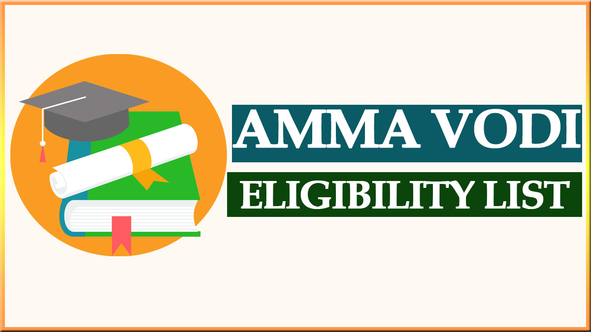 Amma Vodi Eligibility List 2022 PDF