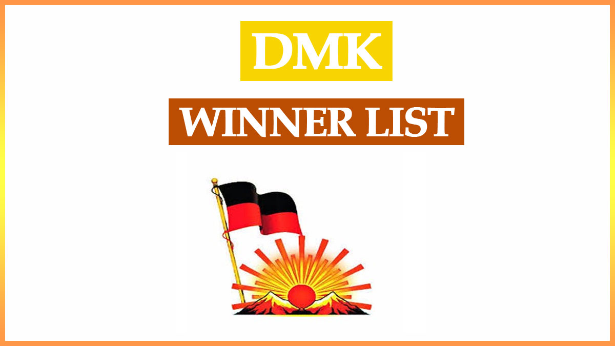 DMK Winning List 2021 Tamil Nadu Legislative Assembly Election