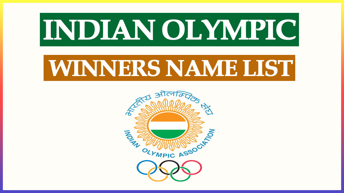 Indian Olympic Winners Name List 2023 | Olympic Gold Medalist in India