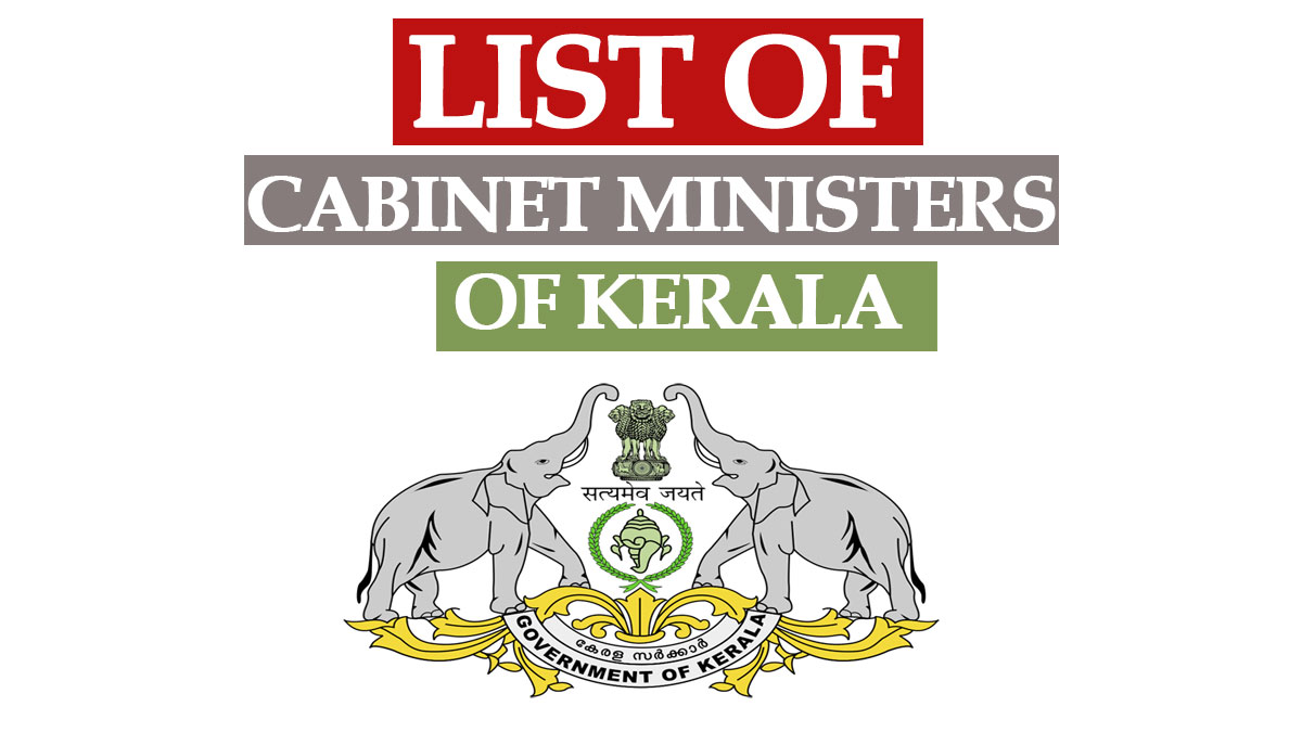 Kerala Ministers List 2023 – Pinarayi 2.0 Council of Ministers