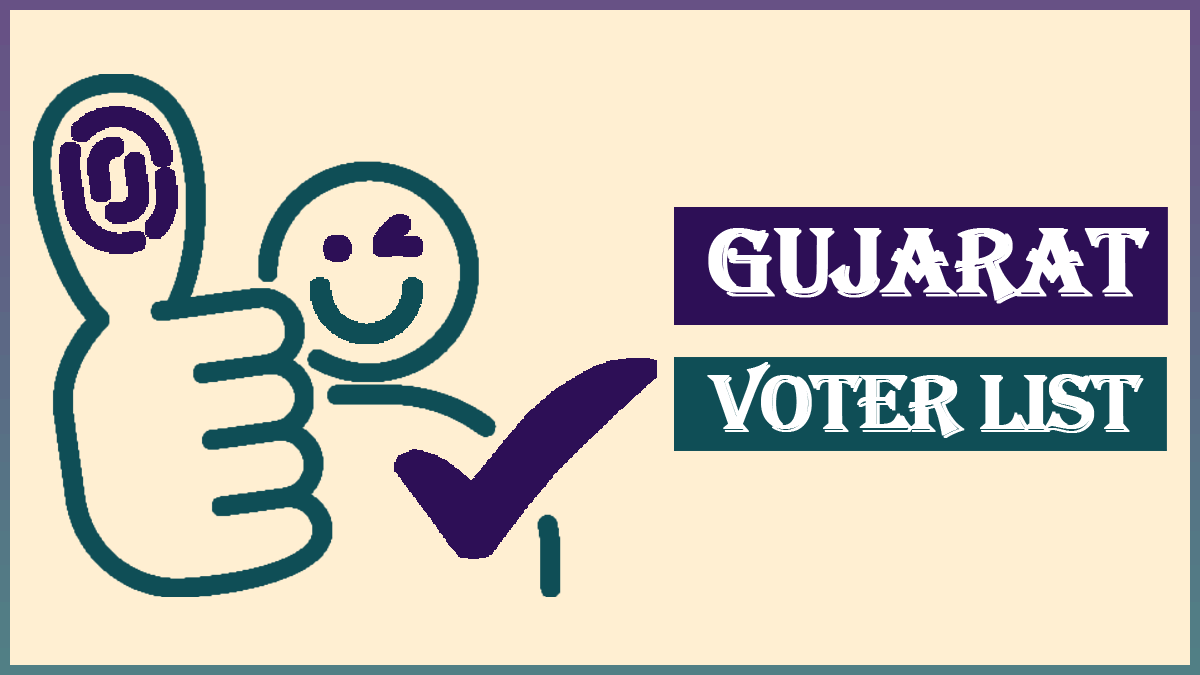 Gujarat Voter List With Photo 2022 PDF | Voter ID Card Download