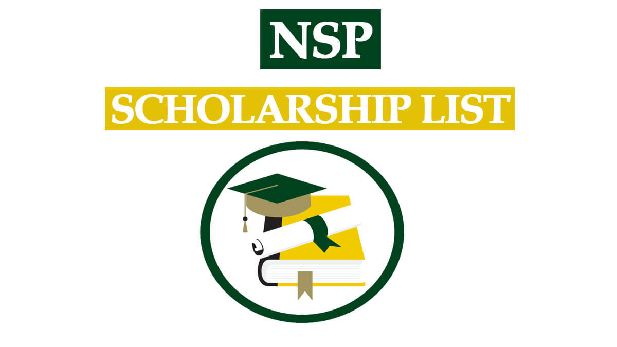 NSP Scholarship List 2023 – National Scholarship Amount Details