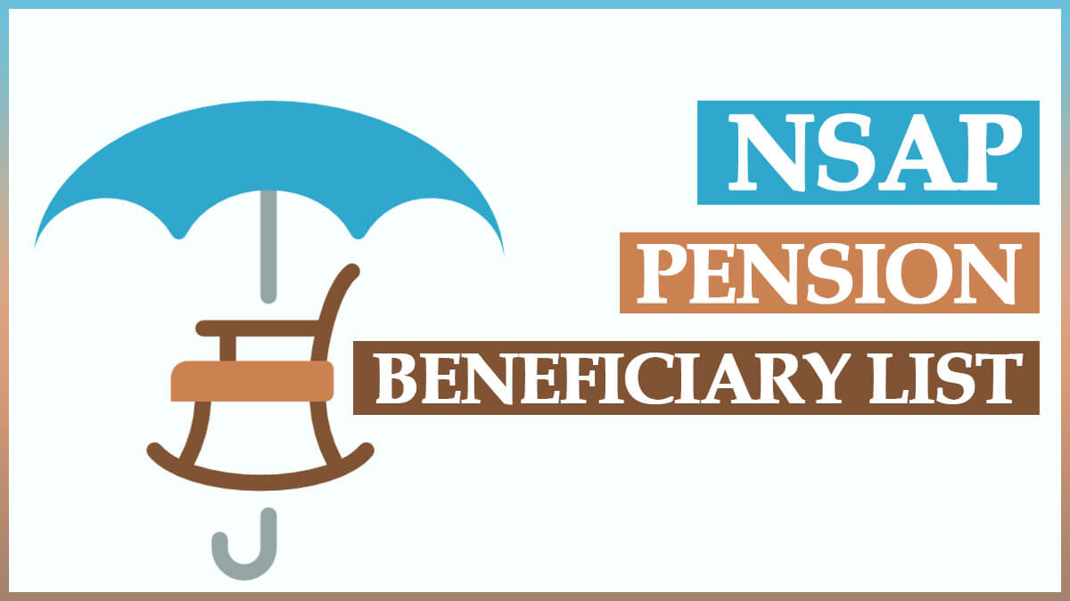 nsap.nic.in New List 2022 | Jharkhand Pension Payment Details of Beneficiary