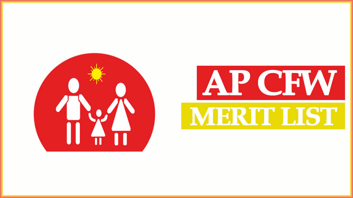cfw.ap.nic.in Merit List 2023 PDF | Andhra Pradesh CFW Staff Nurse Merit List PDF