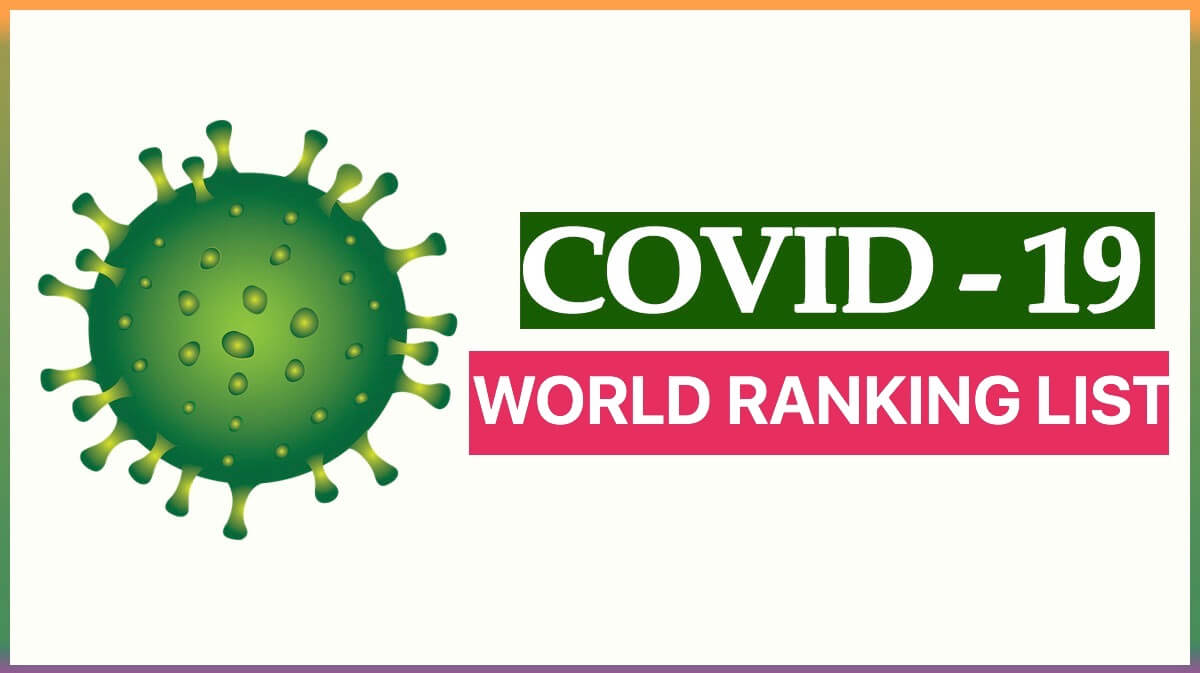 Covid 19 World Ranking List | Coronavirus Cases, Deaths By Country List