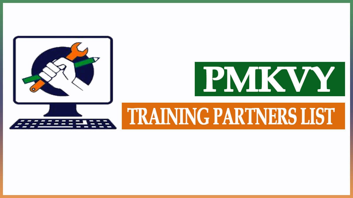 PMKVY Training Partners List