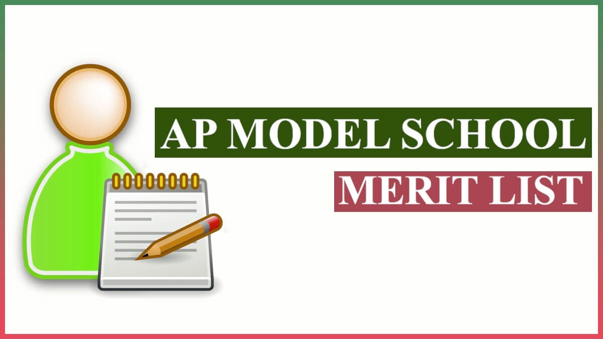 cse.ap.gov.in – AP Model School Merit List 2022