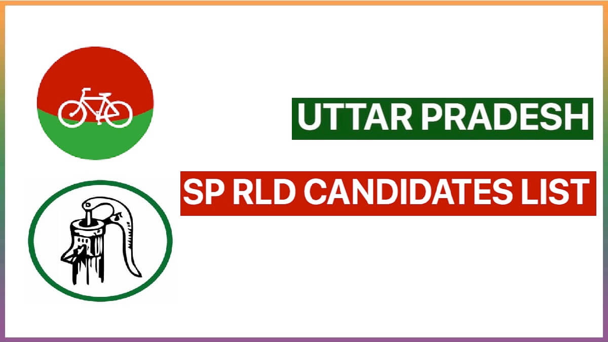 Uttar Pradesh Samajwadi Party (SP) and RLD Candidates List 2022 Election
