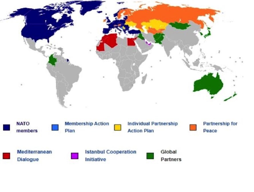 NATO Members Map
