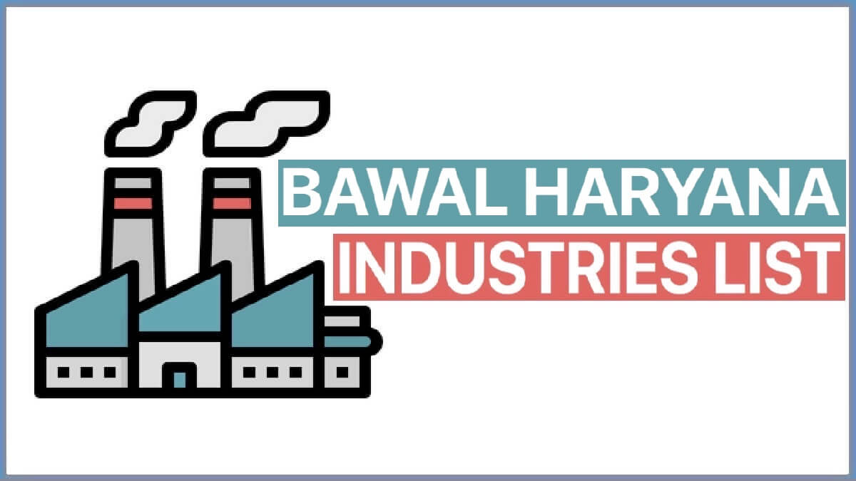 Bawal Haryana Company List with Address
