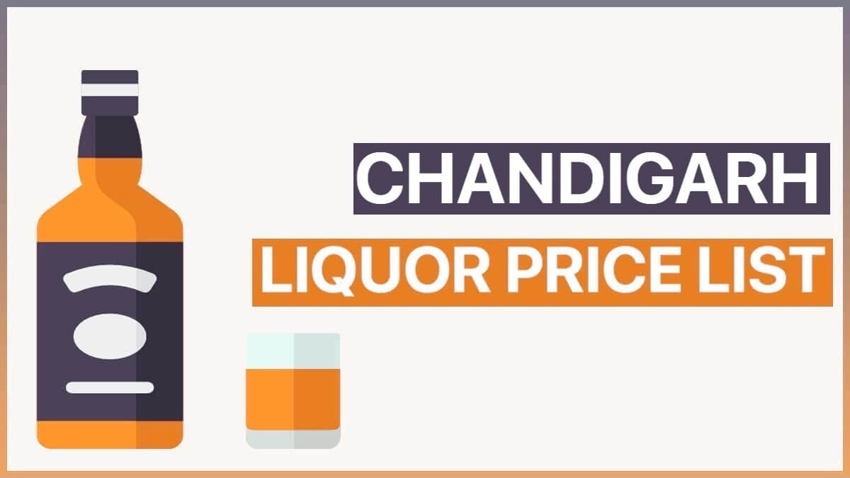 Chandigarh Liquor Price List