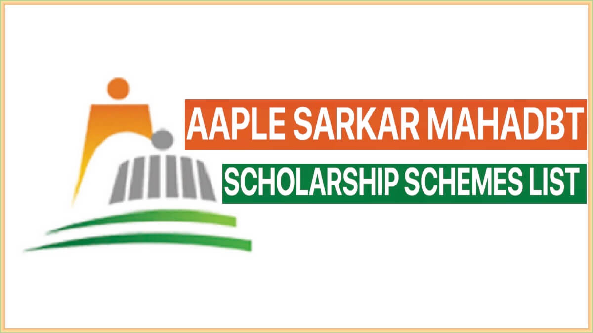 MahaDBT Scholarship Schemes List | Aaple Sarkar DBT Portal Login at mahadbtmahait.gov.in