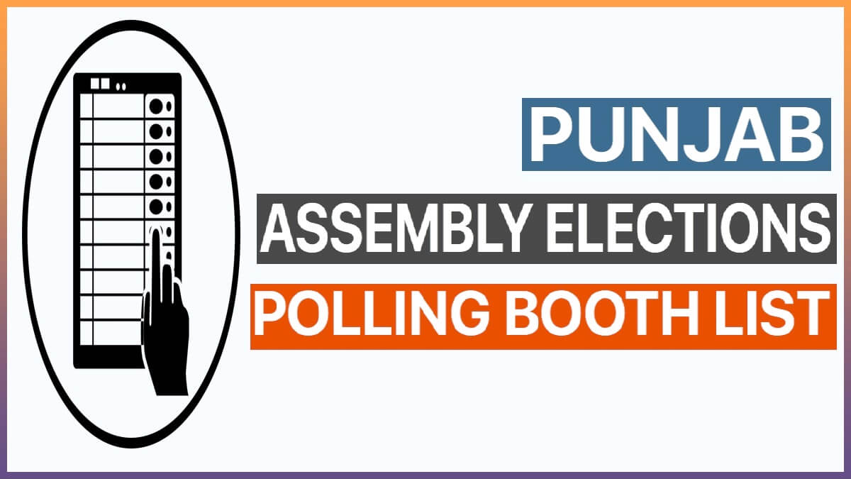 Polling Booth List Punjab in Assembly Election 2022
