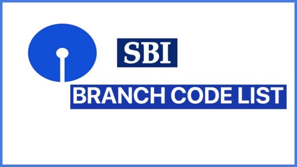 SBI Branch Code List PDF Download 2024