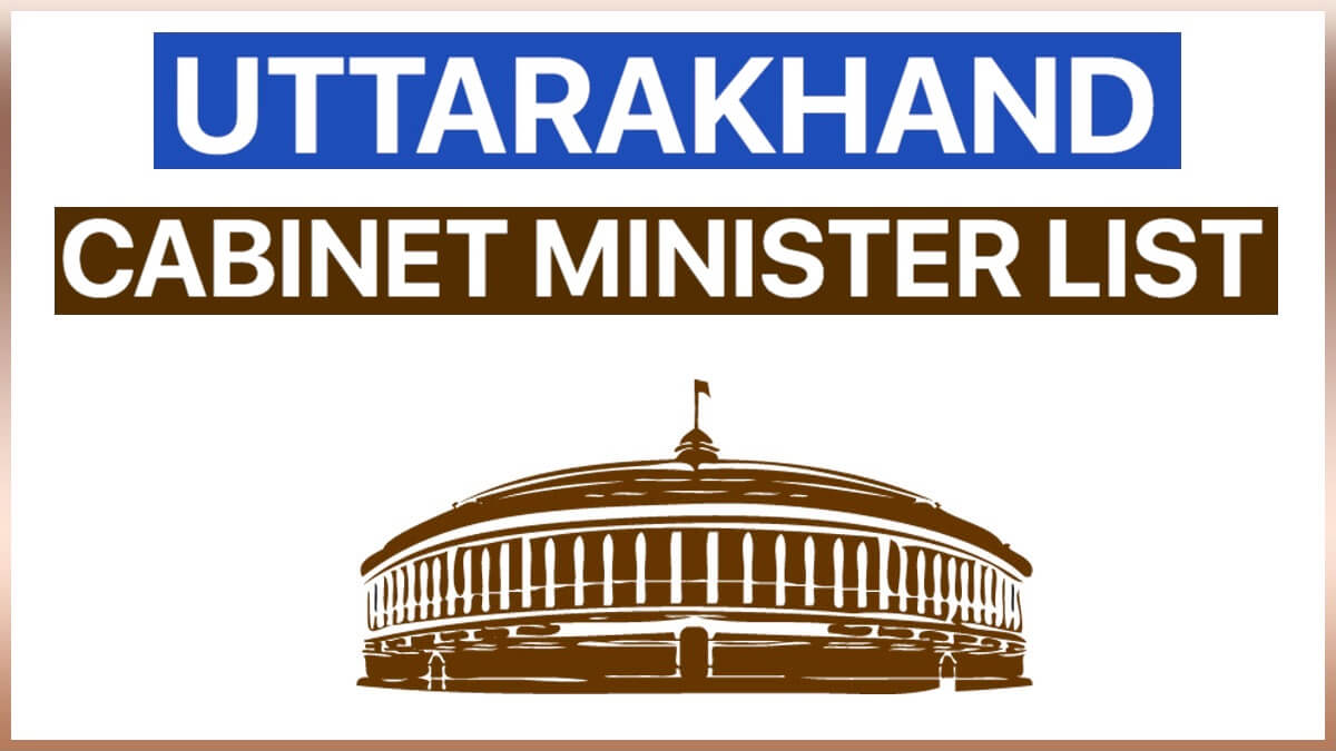 Uttarakhand New Cabinet Ministers List 2022