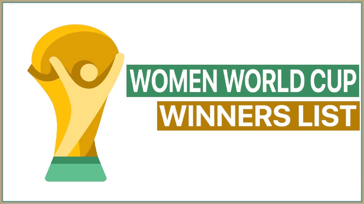 ICC Women World Cup Winners List 2022