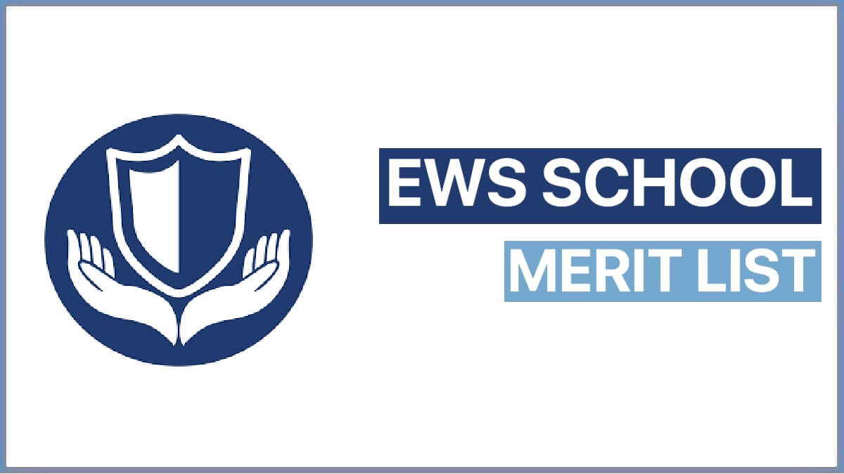 Delhi EWS School Merit List 2023-24 PDF | EWS Result 2023-24 First and Second List