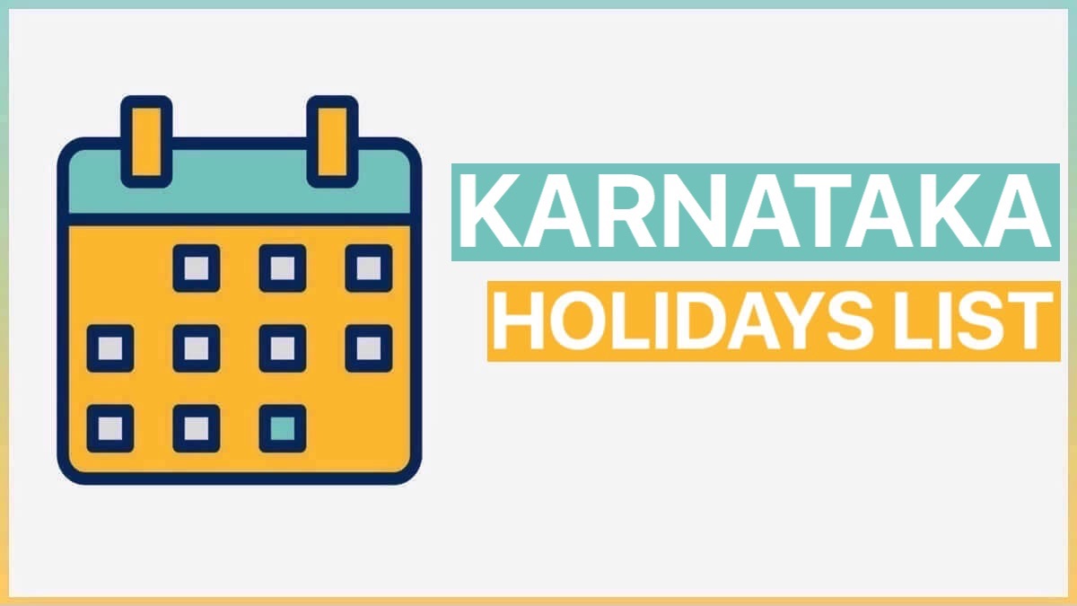 Karnataka Government Holidays List 2022