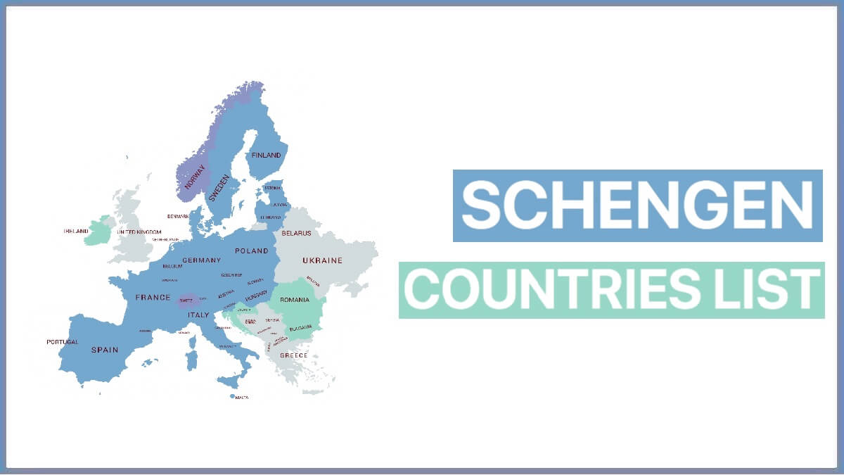 Schengen Countries List