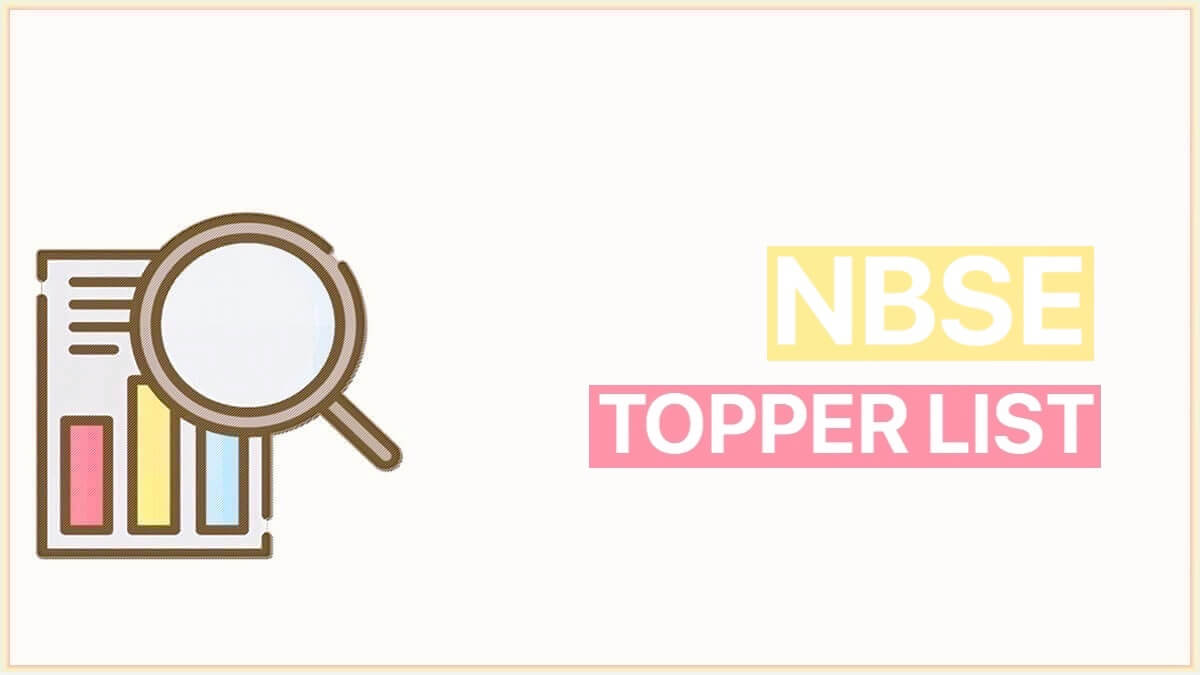 NBSE Topper List 2022