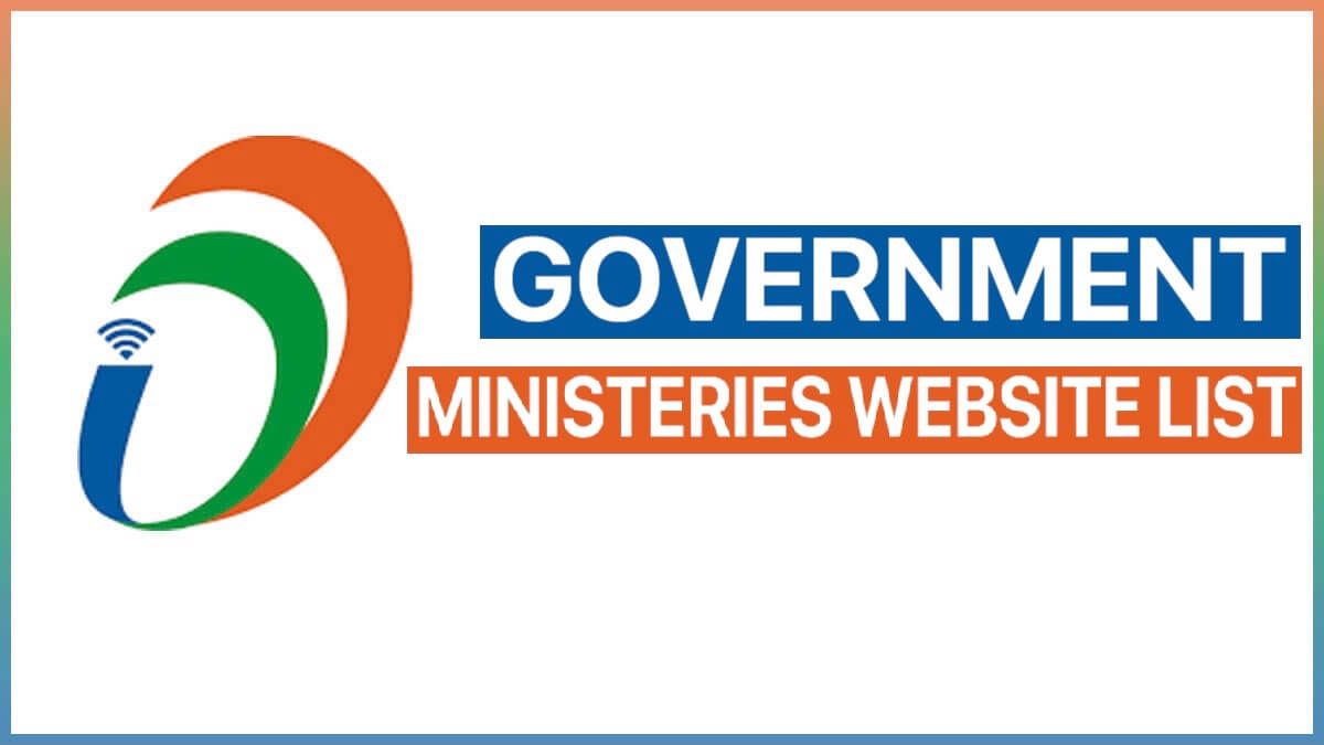 Important Government Ministries Website List
