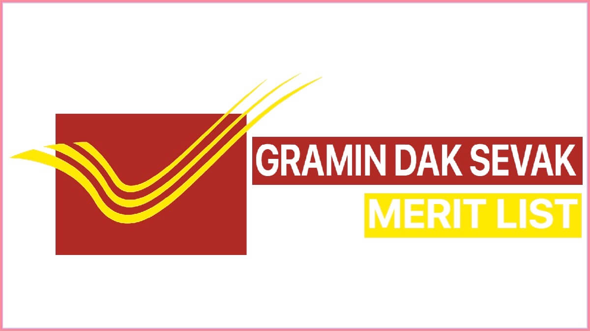 India Post GDS (Gramin Dak Sevak) Result 2024 & Final Merit List of 40889 Vacancies