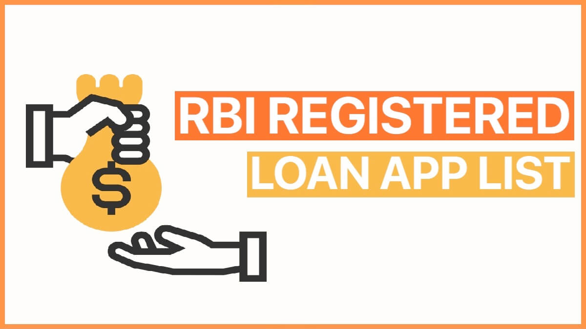 RBI Registered Loan App List 2023 | RBI Registered Loan Company List PDF