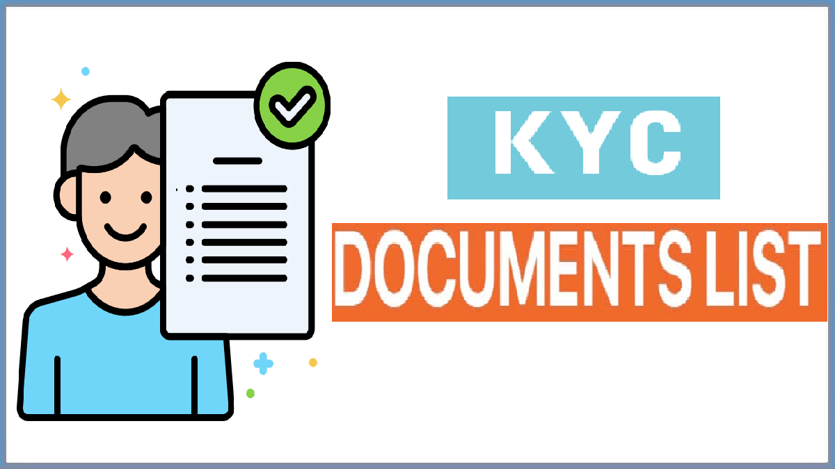 KYC Documents List PDF for Biometric KYC and OTP based e-KYC