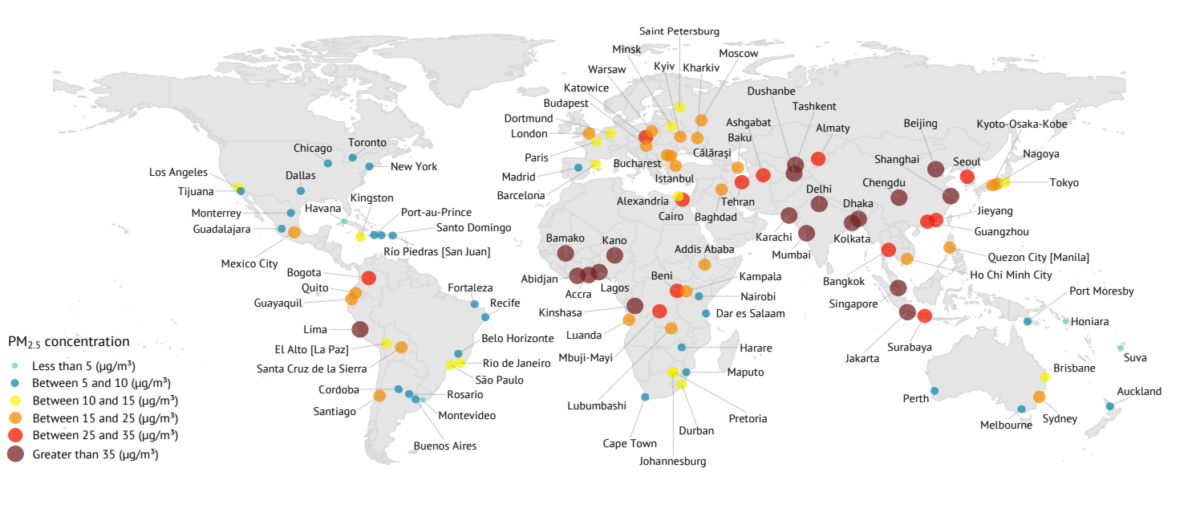 World Most Polluted Citites List