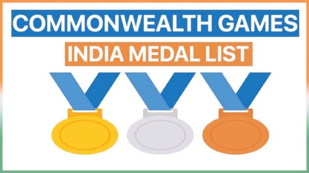 Commonwealth Games India Medal 2022 New Updated List
