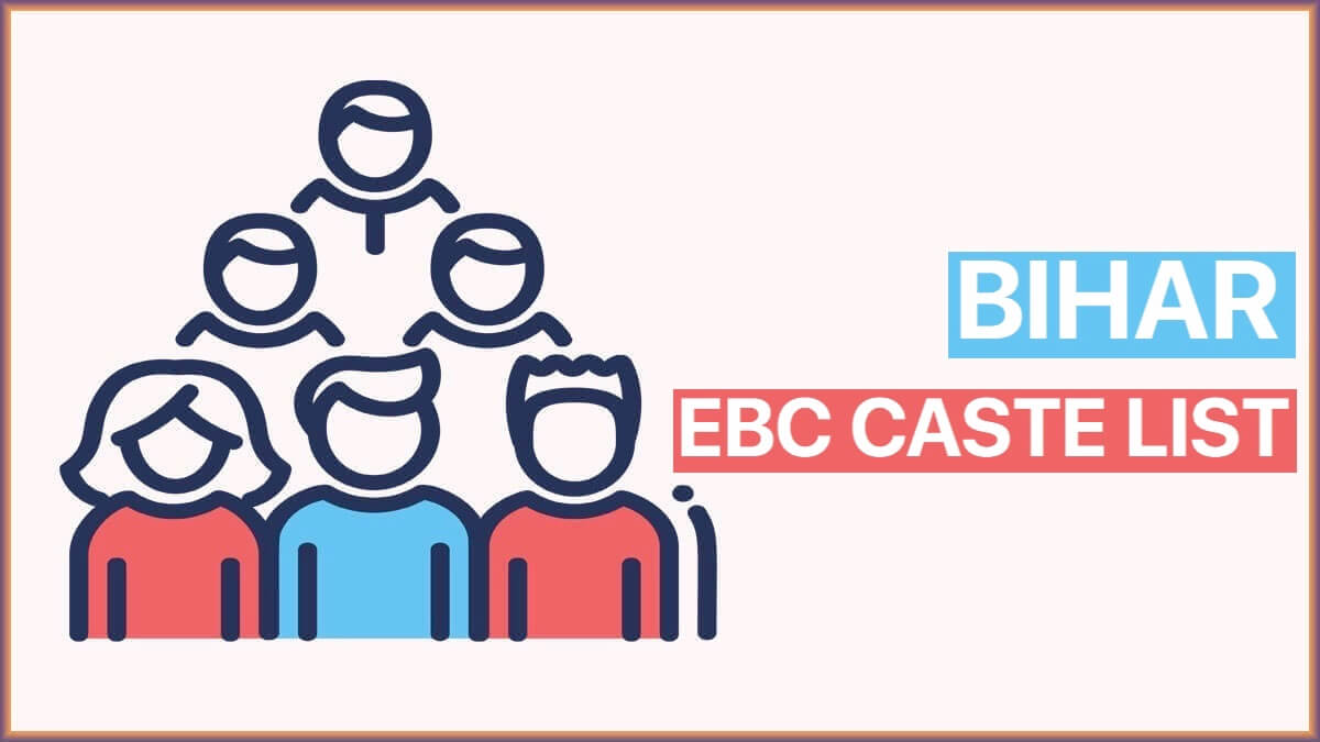 EBC Caste List in Bihar | Bihar Caste List PDF