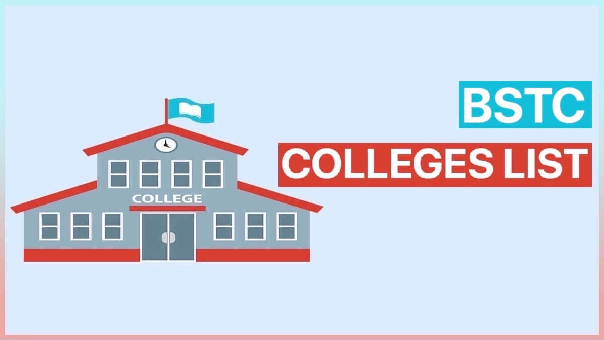 BSTC College List in Rajasthan PDF 2023 District Wise