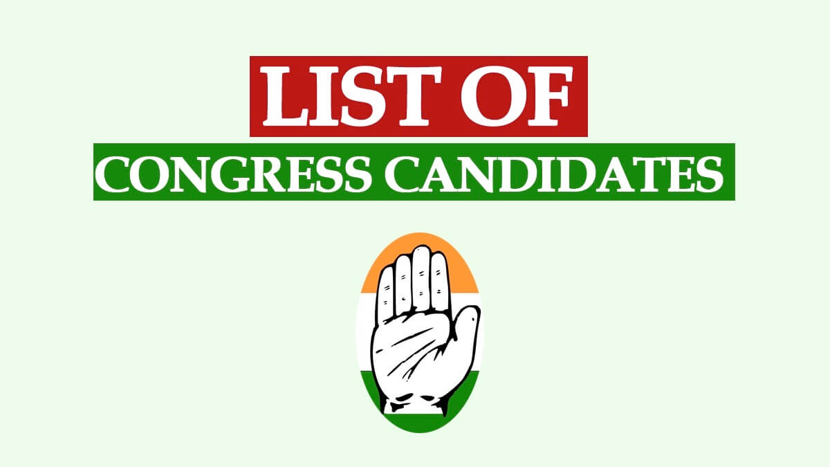 Congress Candidates List 2022 Gujarat Assembly Election