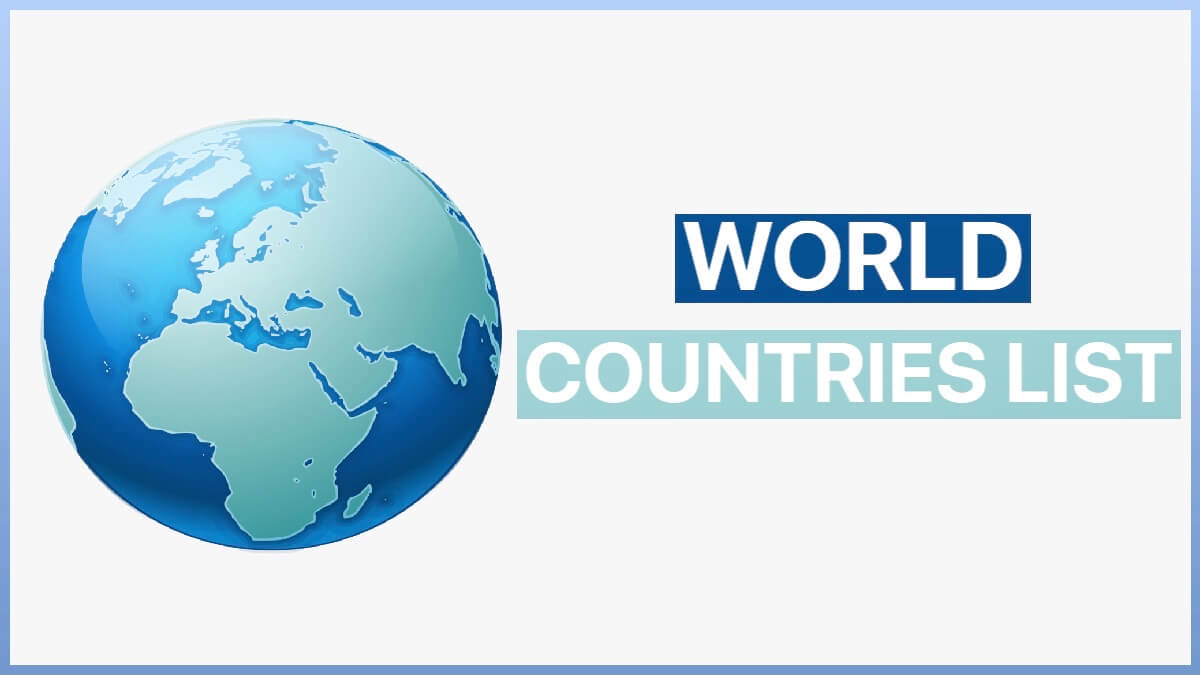 List of Countries in the World
