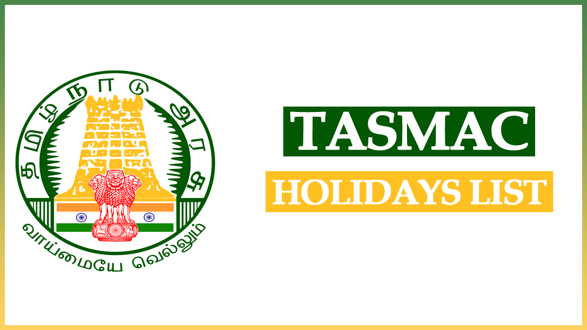 TASMAC Holidays List 2023