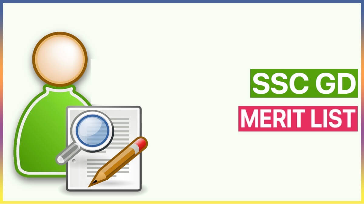 SSC GD Merit List 2023 State Wise Result Cut-Off
