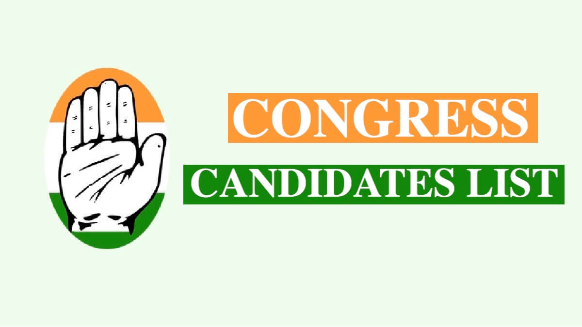 Congress Candidate List Karnataka