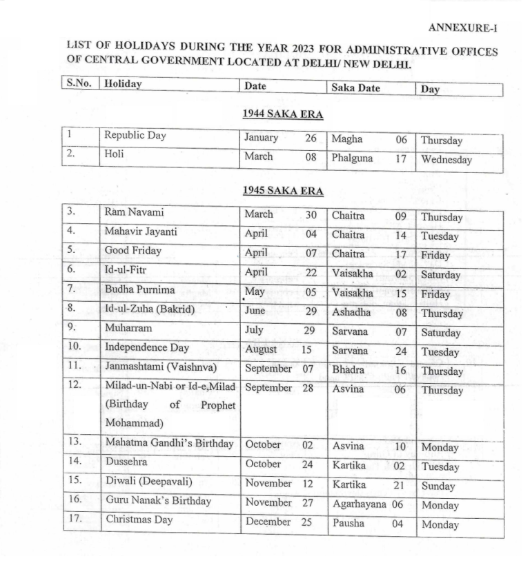 Aiims Holidays List 2024 Pdf Download 