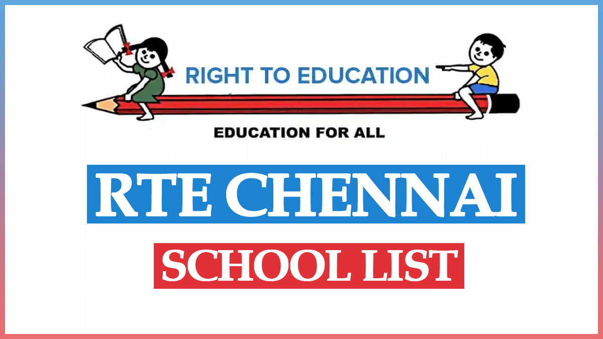 RTE School List Chennai