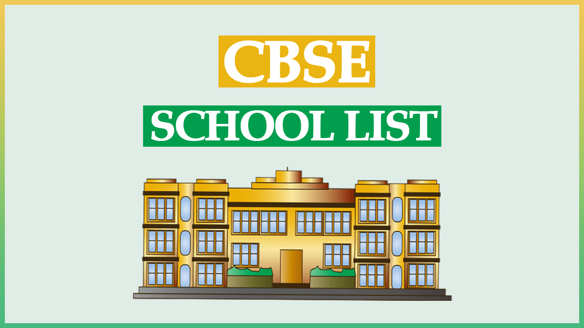CBSE Affiliated School Code List 2023