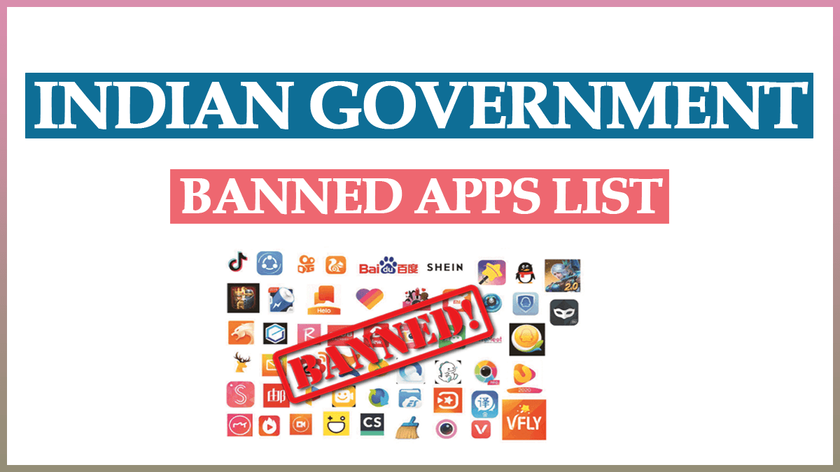 Indian Govt Banned Apps List 2023
