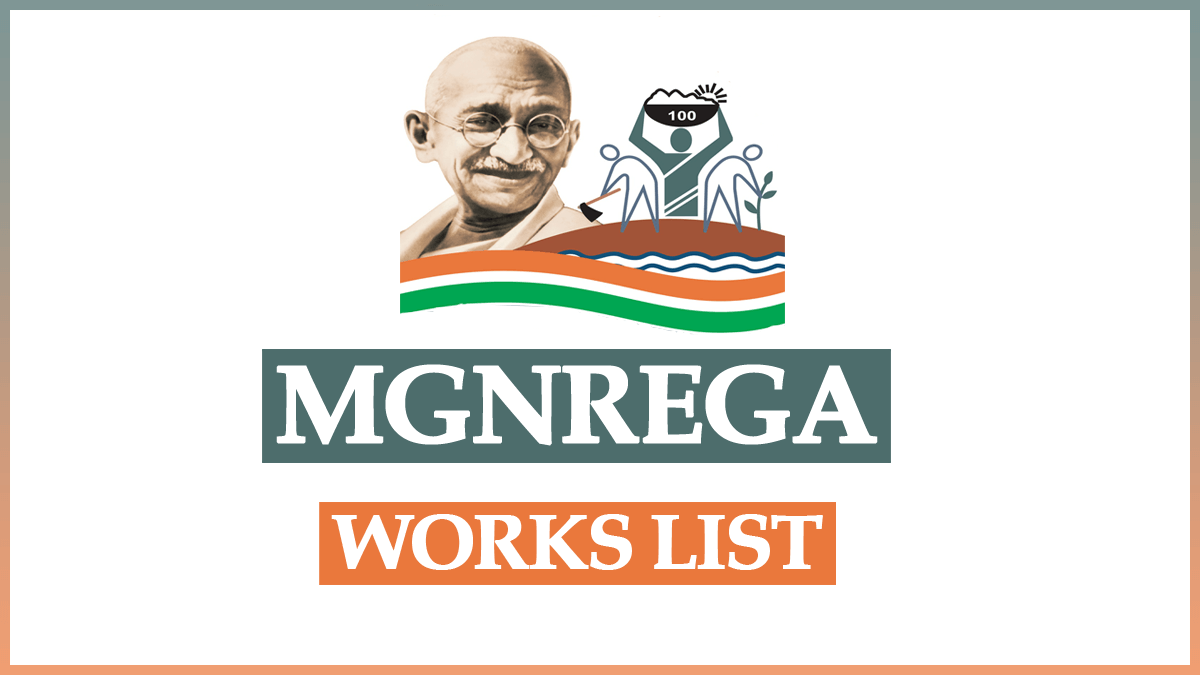 MGNREGA Works List Odisha