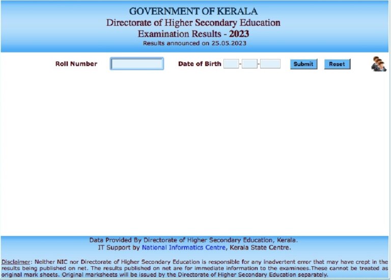 Kerala School Code List 2024, DHSE Plus Two Result School Wise