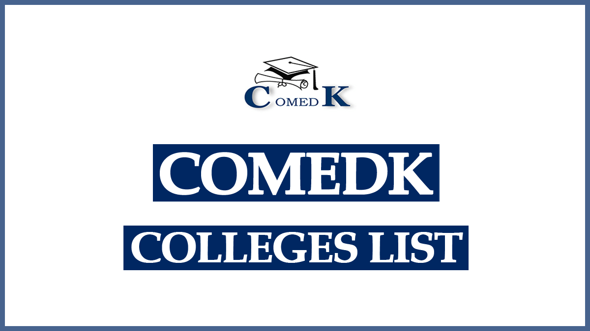 COMEDK Colleges List Rank Wise