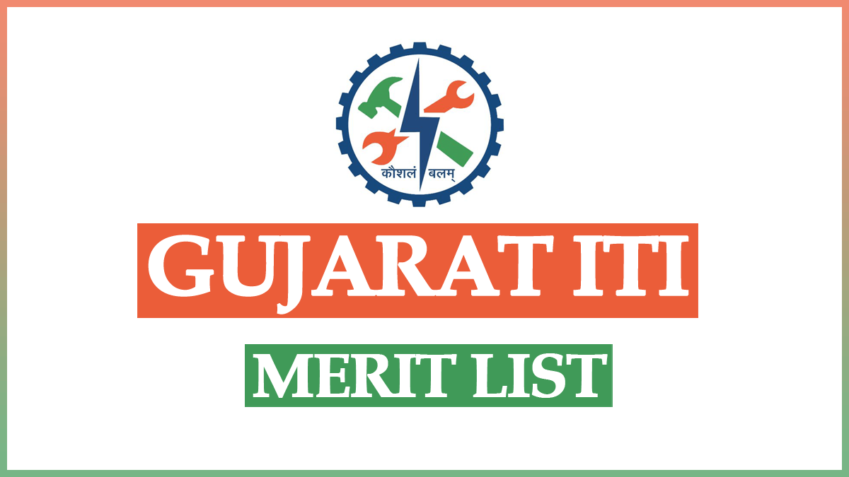 Gujarat ITI Merit List 2023 Pdf