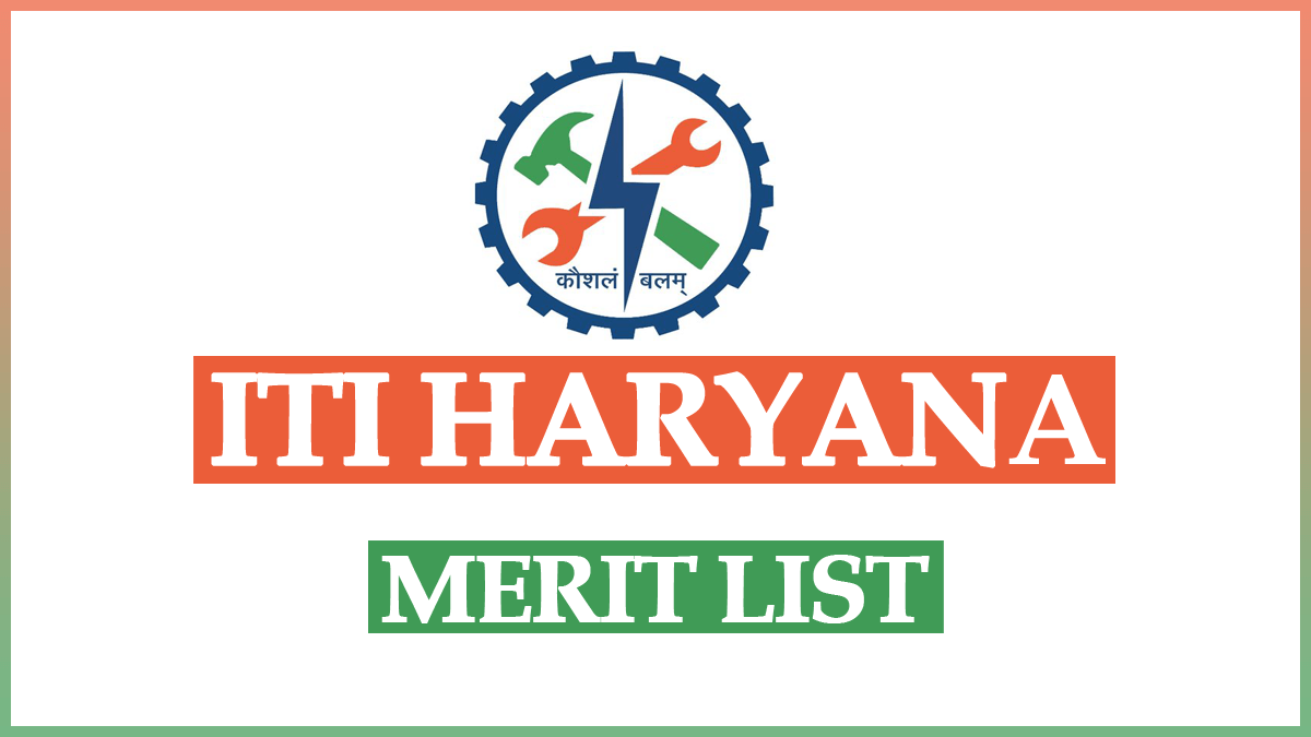 ITI Haryana Merit List 2023