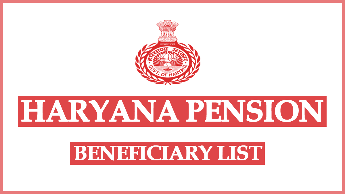 Social Justice Haryana Beneficiary List