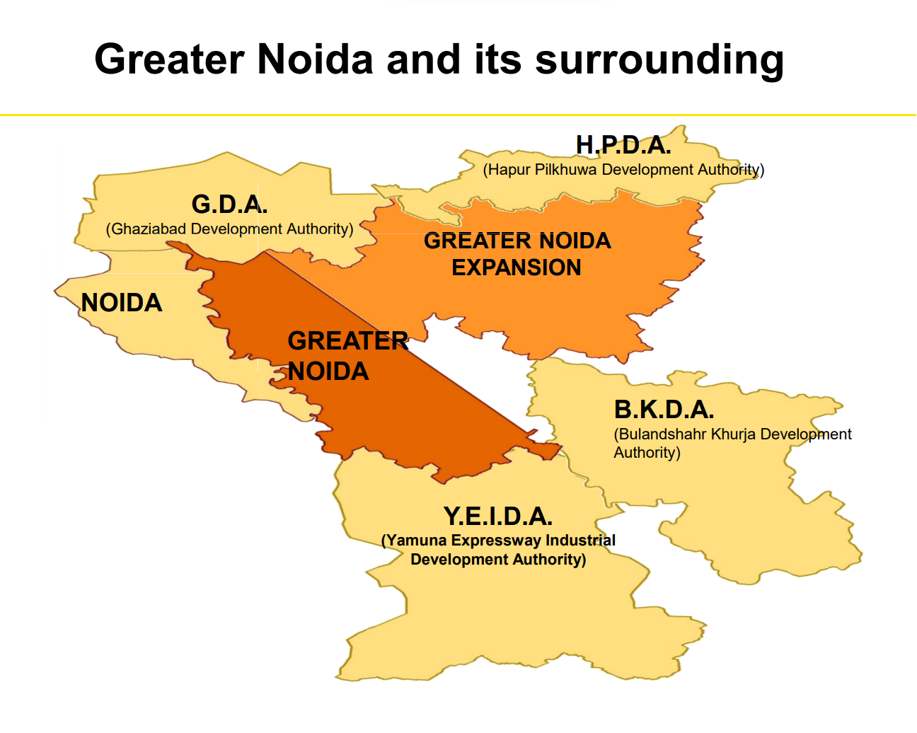 Greater Noida and its Surroundings