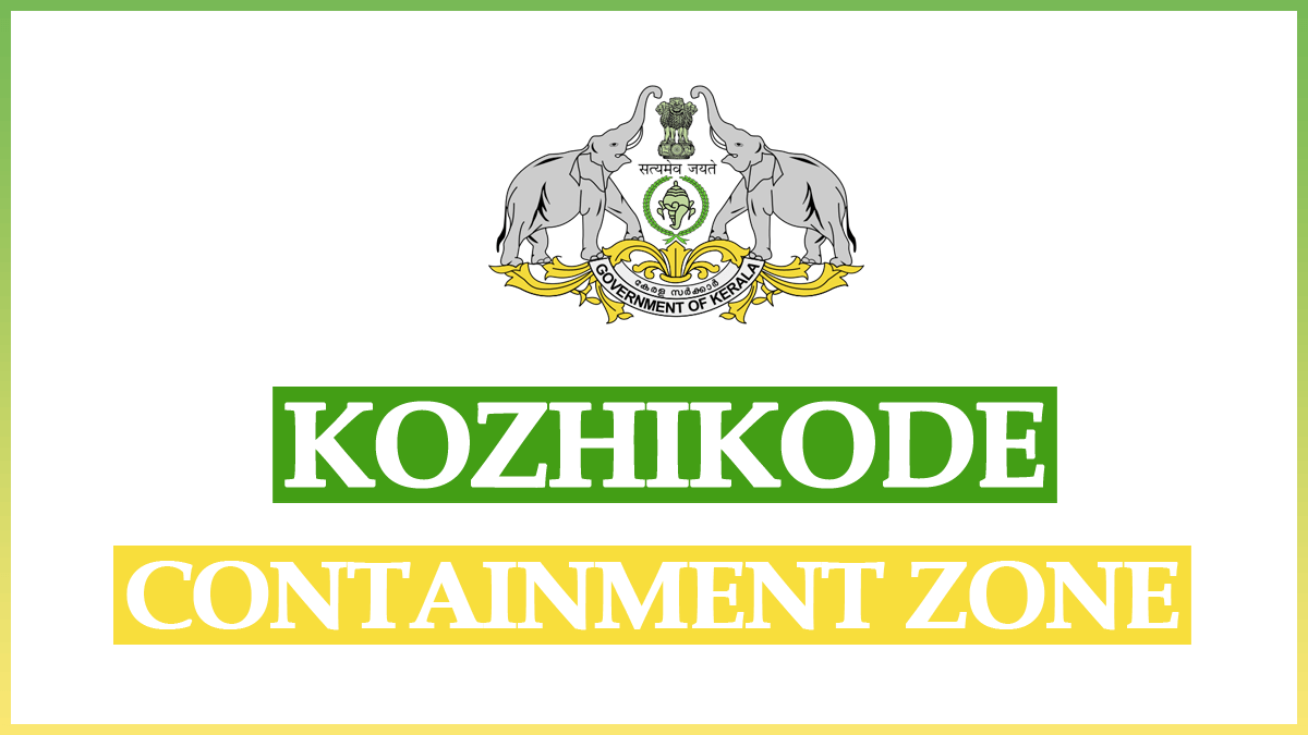 Kozhikode Containment Zone List
