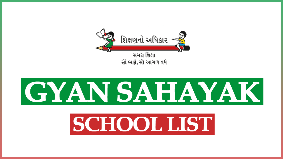 Gyan Sahayak School List 2023 District Wise with Vacancy Details
